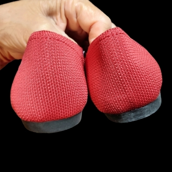 Seven 7 Elsa Point size 8 Flats pointed Red - Picture 5 of 9